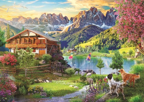 NEW Anatolian Jigsaw Puzzle 3000 Pieces P4928 Dolomites - Picture 2 of 2