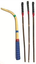Dhol Sticks - Profi Daga & Tilli Set - Bhangra - 1 Daga 3 Tilli mit Griff
