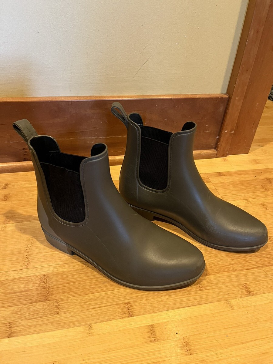 Target Women's Chelsea Rain Boots Hunter Green Size Waterproof