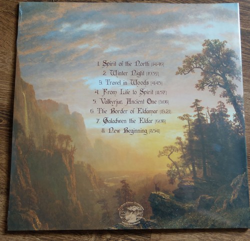 ELDAMAR – The Force Of The Ancient Land (Sea Blue/Grey Galaxy Vinyl) Ltd. 199 - Picture 2 of 2