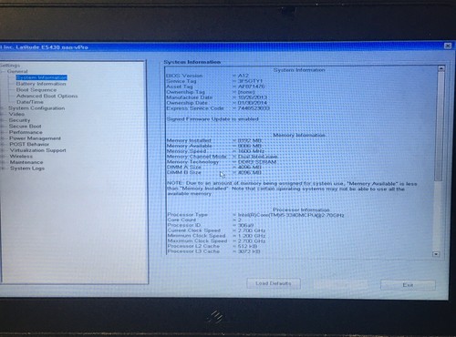 Dell Latitude E5430 14'' Laptop i5-3340M 8GB RAM 128GB HDD No OS H3114 - Picture 2 of 15