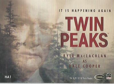 Twin Peaks 2018 - HA1 ''It Is Happening Again - Dale Cooper'' Chase Card