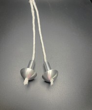 2 Aluminum Wine Bottle Oil Candle Wick Kits  Oil Candle Bottle Wicks  AWH3-8"