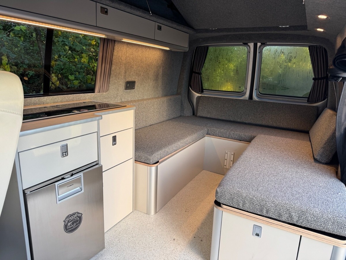 Vw T6 U Shaped Camper Conversion How To Make Campervan Furniture