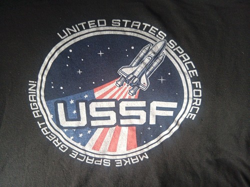 United States Space Force 2xl T-shirt Info Wars - Picture 2 of 3