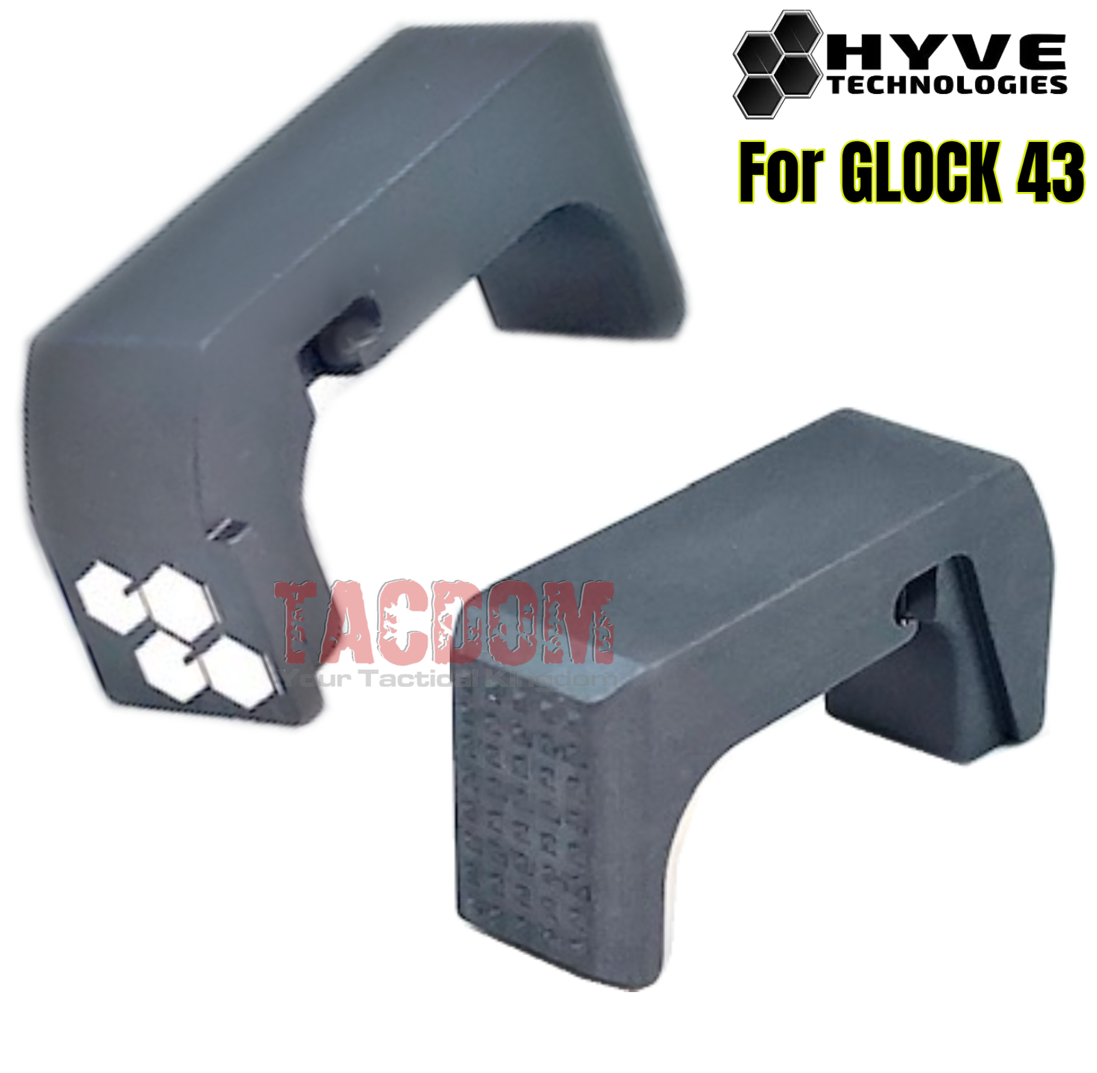 HYVE Technologies Extended Magazine Billet Aluminum Release for Glok 43 ...