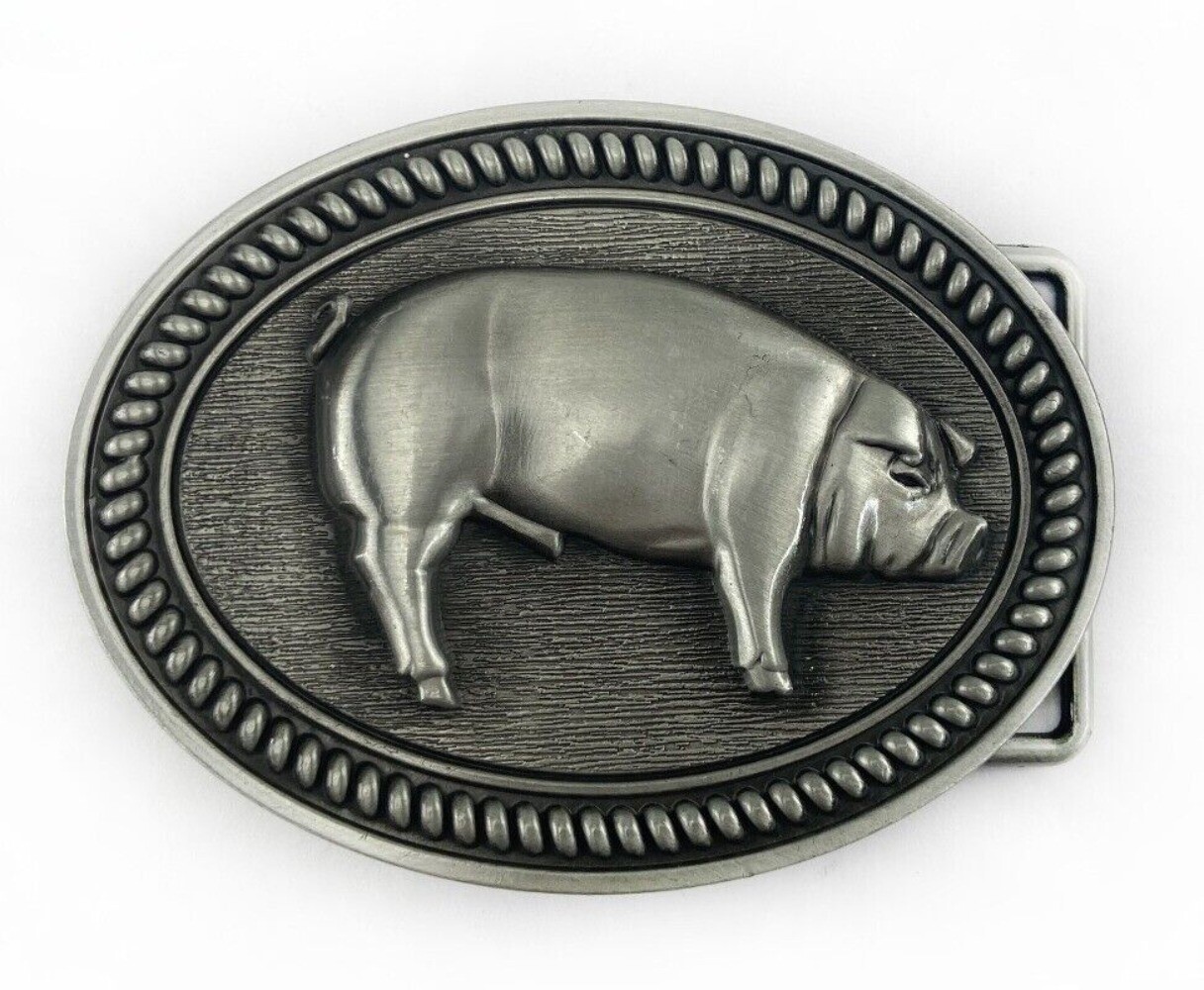 Western Belt Buckle for Men & Women Cowboy Rodeo Vintage Style Wear - Boar