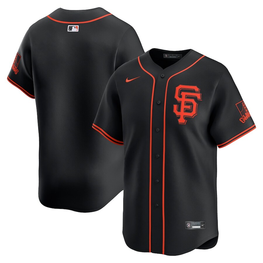 San Francisco Giants Nike Men's Black Alternate 2025