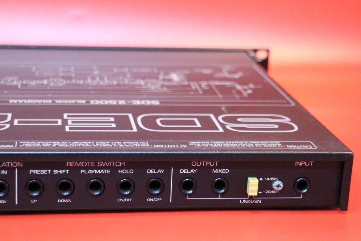 USED Roland SDE-2500 Digital Delay Rack Effect Vintage from Japan