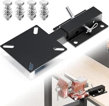 Hitch Vise Mount for Truck, Trailer Receiver & Bench for Hitch Table