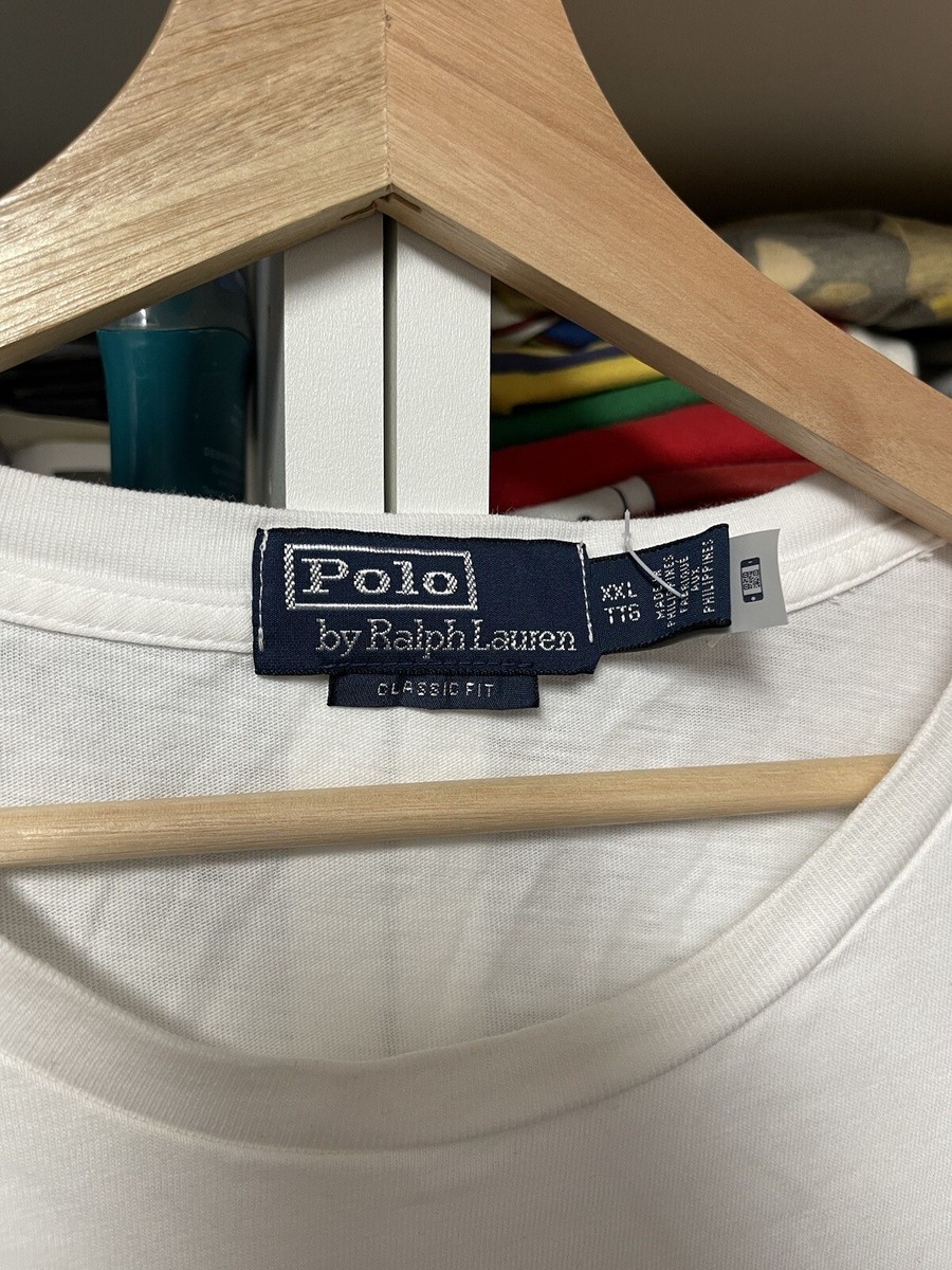 Polo Ralph Lauren Polo Yacht Club T-Shirt Classic Fit Vintage Tag