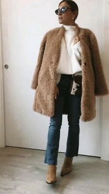 camel teddy jacket