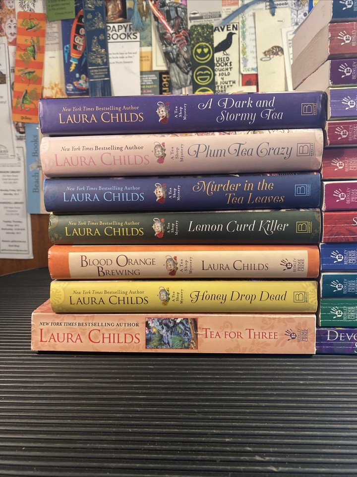 Tea Shop Mysteries by Laura Childs Lot of 19 Paperbacks/ Hardcovers eBay