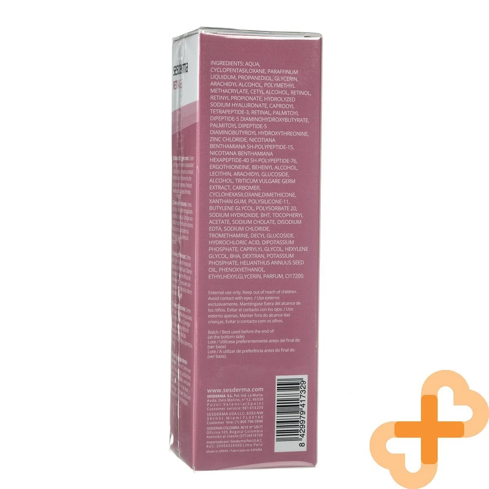 SESDERMA Retiage Anti-Aging Gelcreme 50Ml Mit Retinol Für Alle Hauttypen - Bild 3 von 4