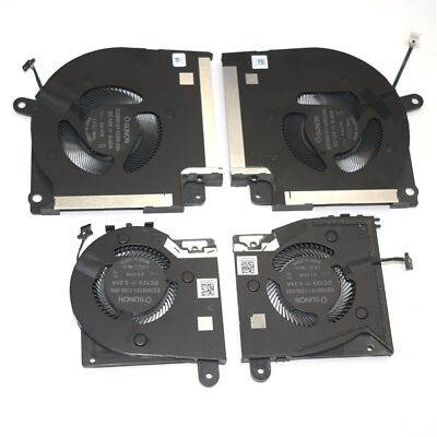 New For Dell Alienware X17 R1 R2 CPU & GPU Fan DC12V 9DNWT X63JW W7KC4 J01R0