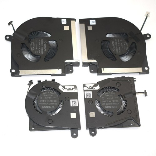 Tpty6 X63jw W7kc4 J01r0 Oem Alienware Fan+Heatsink X17 R1 P48e(Grd a