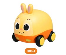 Pinkfong Wonderstar Touch Melody Mini Car Friction Gear 4 Song Light Hogi Jenny