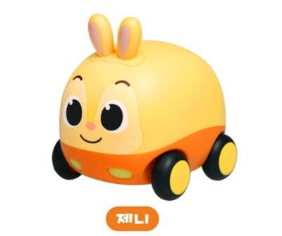 Pinkfong Wonderstar Touch Melody Mini Car Friction Gear 4 Song Light Hogi Jenny