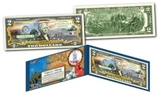 VIRGINIA Genuine Legal Tender $2 Bill USA Honoring America's 50 States