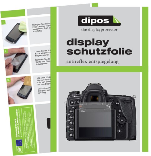 6x Schutzfolie für Nikon DSLR D780 matt Displayschutzfolie Folie Display Schutz