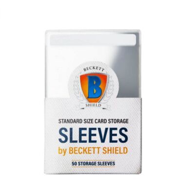 Beckett Shield Standard Size Card Storage Sleeves (50 St.)