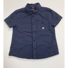 Guess Kids Size 5 Little Boy Collared Button Down Shirt