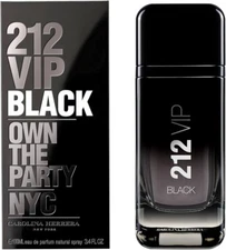 CAROLINA HERRERA 212 VIP BLACK EDP M 100ML(3.38 oz)- SHIP FROM USA