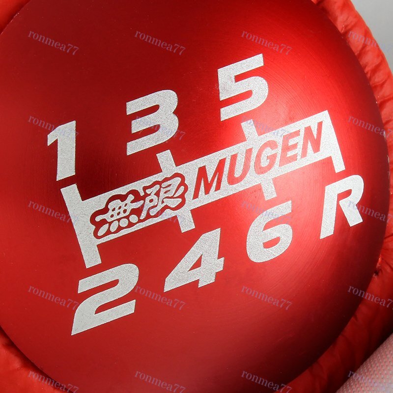 クラブ doragon2000 SHIFT KNOB MUGEN RED 6 SPEED S2000 RSX ACURA CSX DX TYPE-S 7