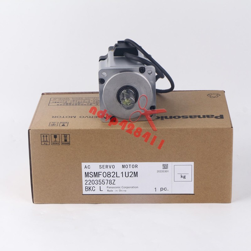 New MSMF082L1U2M Panasonic AC Servo motor 80mm 750w 3000rpm 2.4Nm