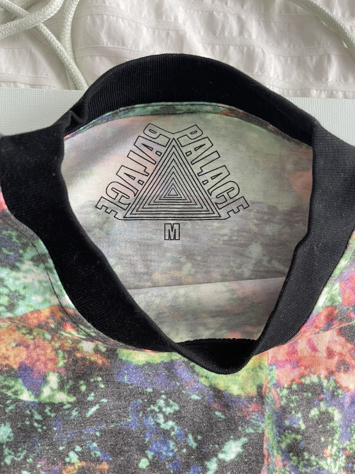 Palace Galaxy Long Sleeve Shirt Sz M 100 % Authentic 