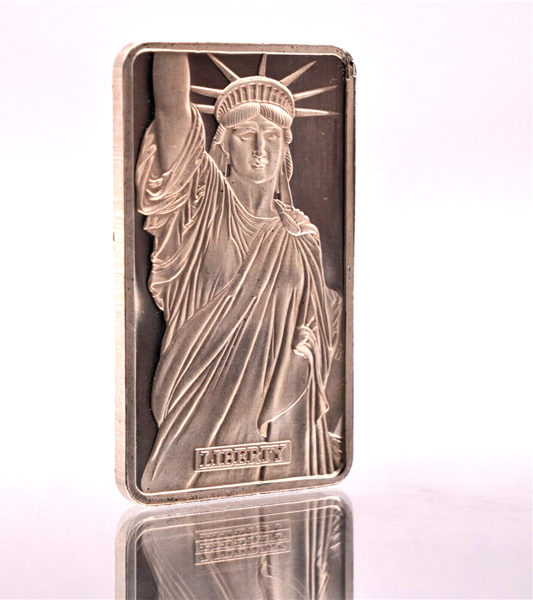 1982 Statue of Liberty MTB New York BU NICE!!! 1oz 999 FINE Silver