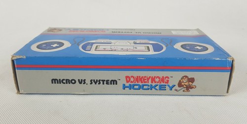 Neu Spiel & Uhr 1984 Micro vs System Esel Kong Hokey HK-303 Retro Japan - Bild 10 von 12