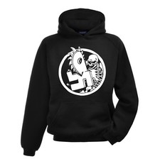 antifa antifascist anti racism chainsaw logo Hoody Hoodie hooded sweat shirt