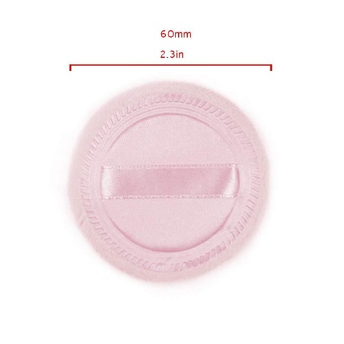 100 Stck. Puderquaste Baumwolle Kosmetik Puder Make-up Puffs Pads für lose Foundation - Bild 33 von 40