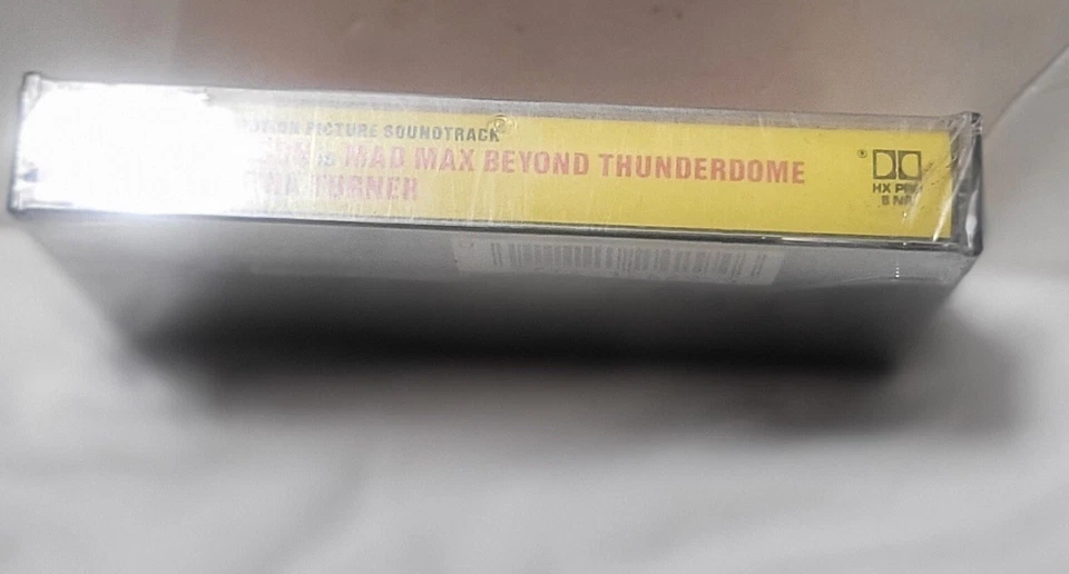 Cassette Tape MAD MAX THUNDERDOME Movie Original Motion Picture Soundtrack Seale Foto 4 de 4
