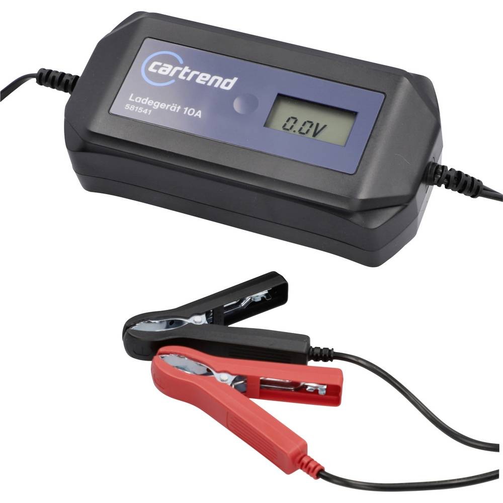 Chargeur 10 A cartrend DP 10.1 pour l'hivernage de camping-car et bateau