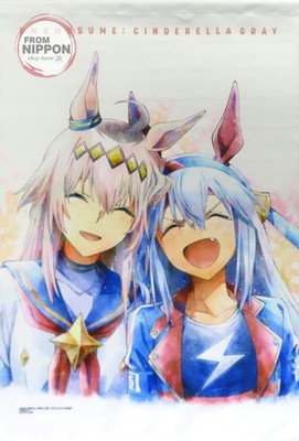 Ogri Cap & Tamamo Cross (Front/Bust Up) A2 newly drawn tapestry ''Ichiban Kuji...