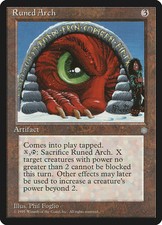 Runed Arch [Ice Age] Heavily Played