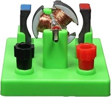 1Pc Green DIY DC Electrical Motor Assemble KIT - STEM Science Small,