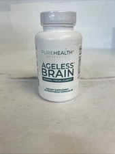 PureHealth Research Ageless Brain Supplement (60 Capsules) For Memory and Focus