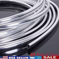49ft U Shape Original Chrome Seal Car Door Edge Guard Molding Trim Protect Strip