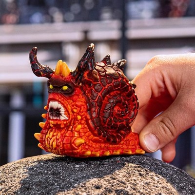 eleventoys FAKE 熔岩 lava ゴジラ イレブントイズ Eldrador - Lava Snail Figurine - Monster Animal Toys for Boys and