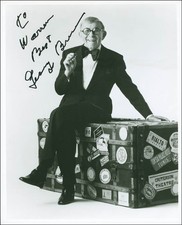 GEORGE BURNS - AUTOGRAPHED INSCRIBED PHOTOGRAPH