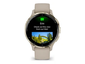 Garmin Venu 3S 41 mm montre smart gris français avec bande silicone 010-02785-02