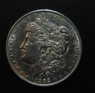 1892 o Morgan Silver Dollar