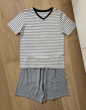 ⭐️TCHIBO⭐️Jungen Pyjama Schlafanzug kurz Maritim Gr.170/176⭐️TOP⭐️