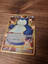 Pokemon Snorlax Gold Secret Rare 224/198 Chilling Reign NM Pokemon Card on eBay