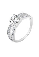 Elli Ring Damen SolitäR GlamouröS Mit Kristall In 925 Sterling Silber
