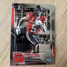 2025 Bowman University Chrome #74 Caleb Douglas