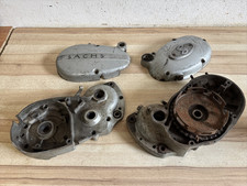 Vintage Sachs moped engine crankcases and covers